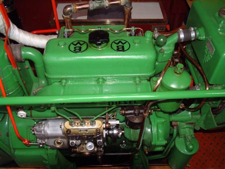 Bolinder BM engine detail