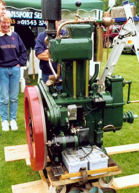 Kelvin K1 at a vintage marine engine rally